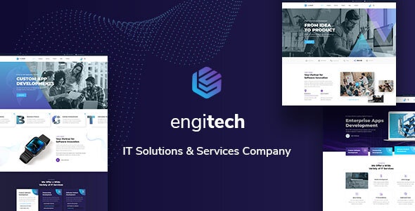 Engitech v1.0 - IT Solutions & Services Template