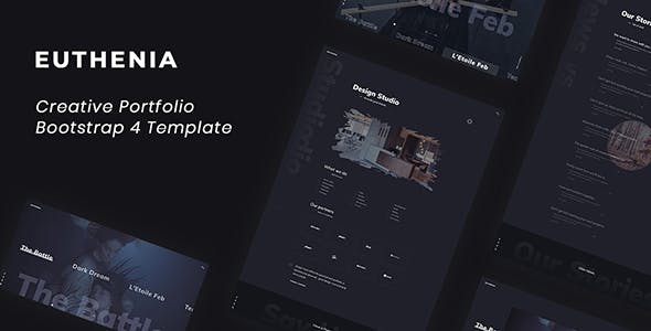 Euthenia v1.0 - Creative Portfolio Bootstrap 4 Template