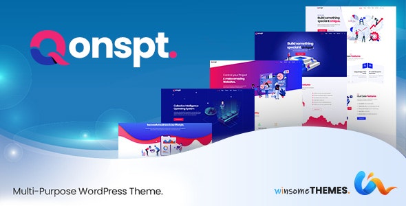 Qonspt v1.2.0 - Isometric MultiPurpose WordPress Theme