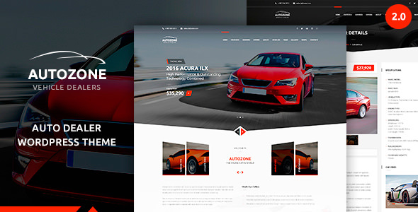 Autozone v2.3.1 - Automotive Car Dealer