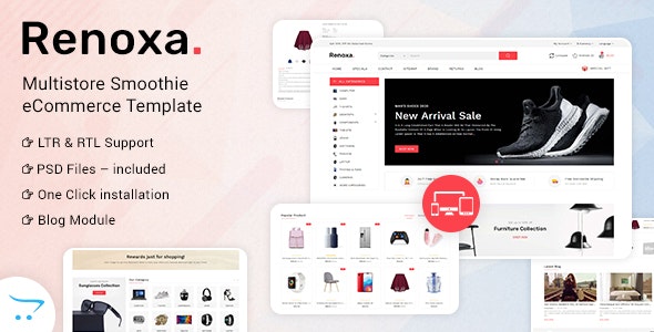 Renoxa v1.0 - Multipurpose Opencart Responsive theme