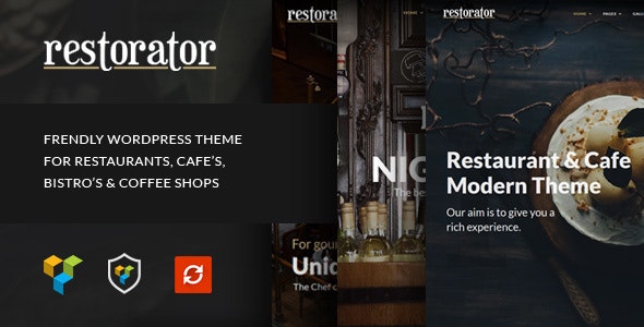 Restorator v1.3 - Restaurant & Cafe WordPress Theme