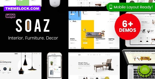 Soaz v1.0.7 - Furniture Store WordPress WooCommerce Theme (Mobile Layout Ready)
