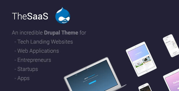 Download TheSaaS v1.5 – Responsive SaaS, Software & WebApp Drupal 8 Themes | Free Nulled Scripts
