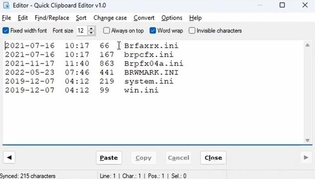 Download Quick Clipboard Editor 3.1.2.0 Portable