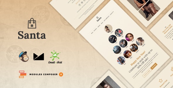 Santa v1.0 - E-commerce Responsive Email