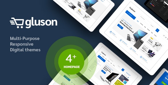 Gluson v1.0 - Digital Responsive Prestashop Theme