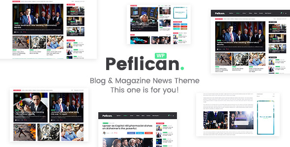 Peflican v2.0.0 - A Newspaper and Magazine WordPress Theme