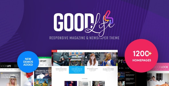 GoodLife v4.1.7.2 - Responsive Magazine Theme