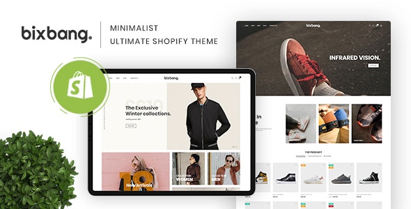 Bixbang v1.0 - Minimalist eCommerce Shopify Template