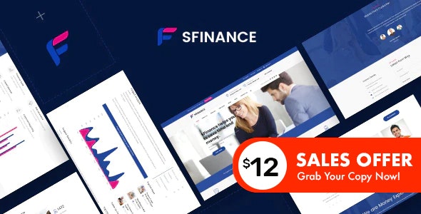 SFinance v1.0 - Business Consulting and Professional Services HTML Template