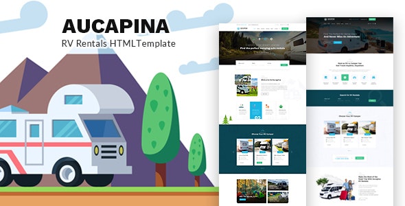 Aucapina v1.0 - Camping Auto Home HTML Template