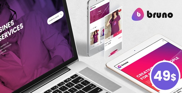 Bruno v1.8 - Creative Multi Purpose WordPress Theme