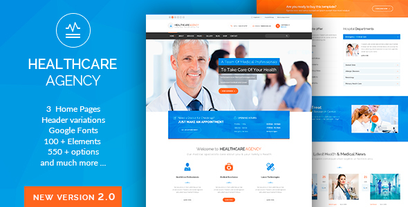 Health Care v2.2 - Health & Medical WordPress