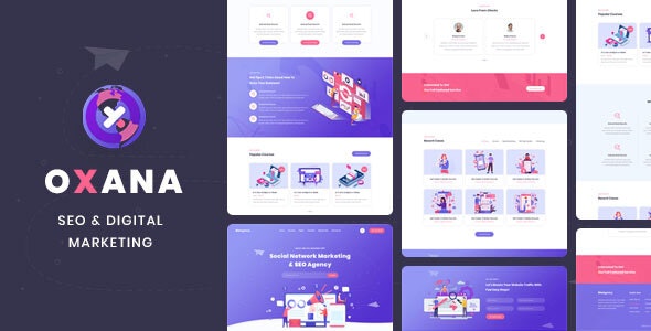 Oxana v1.0 - SEO & Digital Marketing HTML Template
