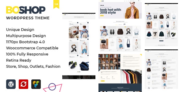 BoShop v1.0 - Multipurpose eCommerce WordPress Theme