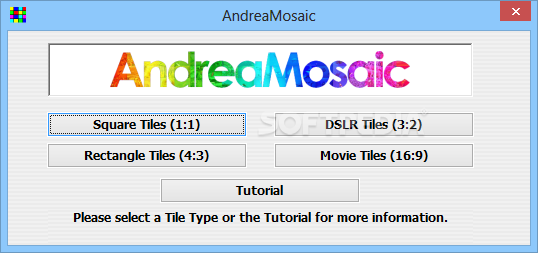 Download AndreaMosaic 3.36.0 + Portable 3.36.9 Beta download