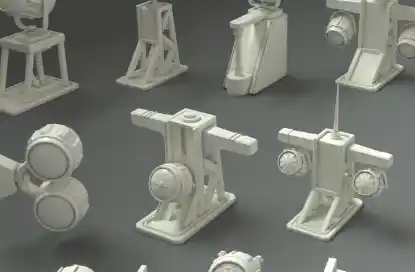 Download Artstation Low Poly Lamps – 12 pieces Full Crack