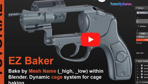 Download Blender 3.0 – EZ Baker v1.0.3 Addon (Outdated) Free