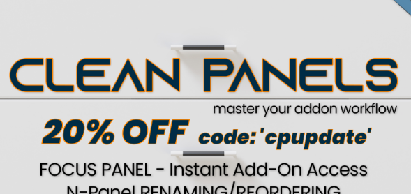 Download Blender 3.2 Clean Panels v3.0.4 Crack OCT Update