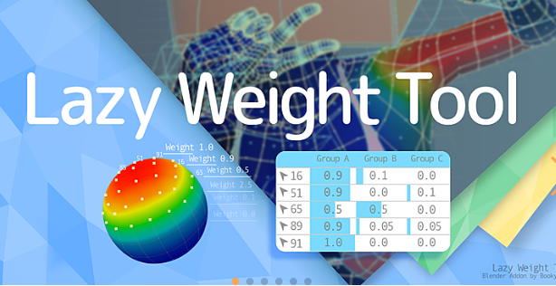 Download Blender 3.2 Lazy Weight Tool v1.9.71.2 New Update