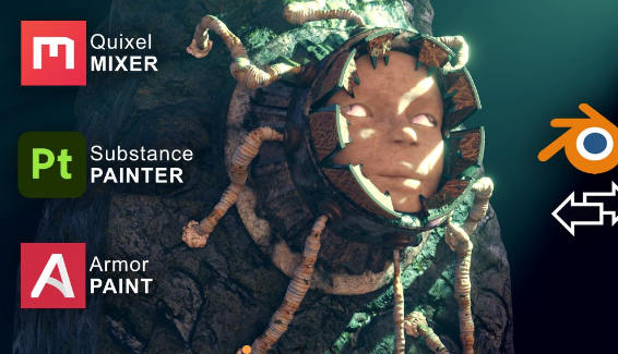 Download PBR Bridge v1.2.6 for Blender 3.5 & Painter 8.3 Crack