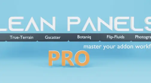 Download Blender 4 | Clean Panels Pro v6.1.3 Crack DEC 2024