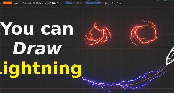 Download Blender 3.6 Draw Lightning Generators v1.6 Crack 2023