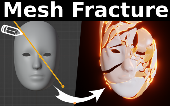 Download Blender 3.6+ Procedural Mesh Fracture v1.0 Crack 2023