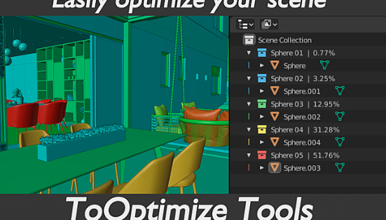 Download Blender 3 & 4 Updated – ToOptimize Tools V1.2.7.3 Crack 2024