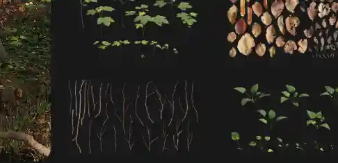 Download Blender GScatter v12.0 – Plants 3D Models Addon Free