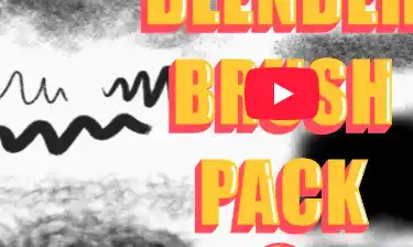 Download Gumroad Blender Grease Pencil Brush Pack For Sketching