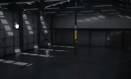 Download Blender Industrial Warehouse – Interior Realistic Free