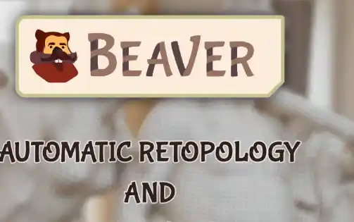 Download Blender Retopology addon “Beaver” v1.1 Crack