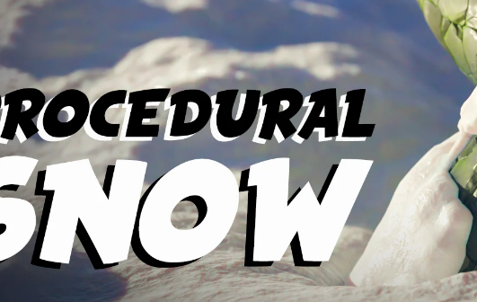 Download Blender – Snowify (Procedural Snow Generator) Addon FREE 2024