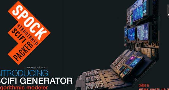 Download Blender Spock: Structured Scifi Packer FREE 2023