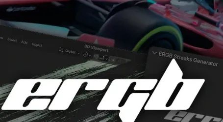 Download Blender addon Ergb Streaks Panel v1.0.1 Crack 2025