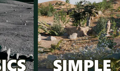 Download Blender addon Scatter v1 – 1 Click Object Placements