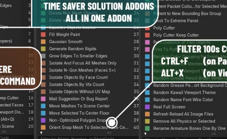 Download Blender Command Box v2025.11.14 405 Plugins Bundle Crack