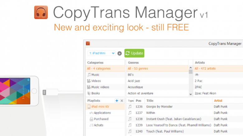 Download CopyTrans Manager v1.112 [Latest] Download
