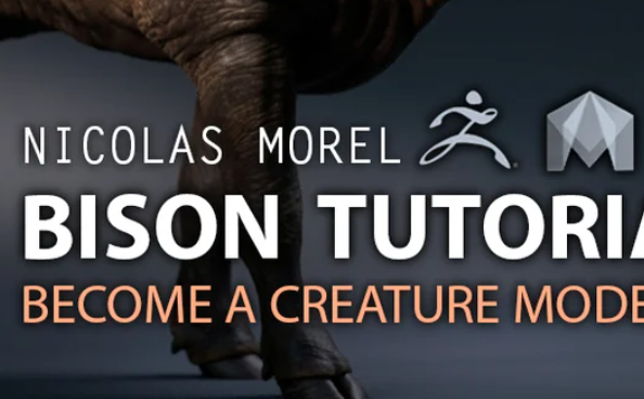 Download Gumroad – Bison Modeling Tutorial Complete Crack