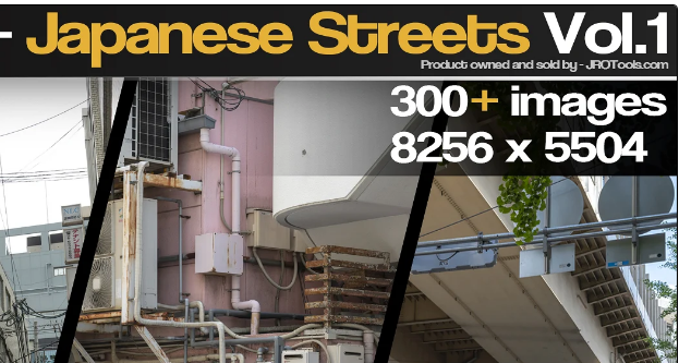 Download Gumroad Ref Pack – Japanese Streets Vol.1 4K FREE