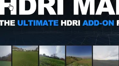 Download Blender addon Hdri Maker v3.1.100 + Library Free