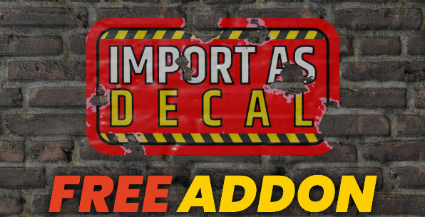 Download Blender 3.6 Import As Decal v2.2 Crack 2023 Update