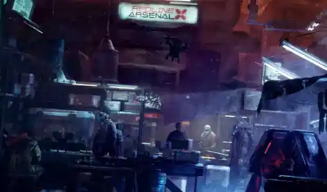 Download KitBash3D Black Market Blender 3D Models Crack