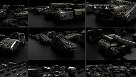 Download Kitbash 3D – Veh Tanks Complete Crack   2023