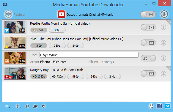 Download MediaHuman YouTube Downloader 3.9.8.3 + Crack