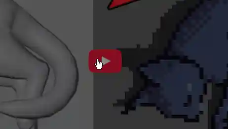 Download Pixel Art Rendering v3.1 (Eevee) Turn art into Pixelated render