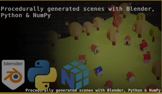 Download Procedurally Generated Scenes Blender by Oscar Villarreal