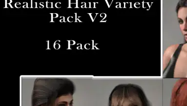 Download Reallusion Realistic Hair Variety 4 Volumes Full Crack